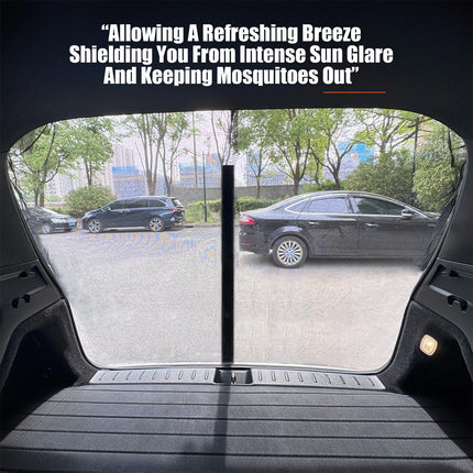 Car Tailgate Anti-Flying Screen Mosquito Net Sunshade Mesh Camping Tent