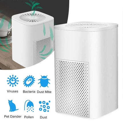 Home Air Purifiers for Large Room with H13 Filter Captures Smoke, Odor & Pet Dander