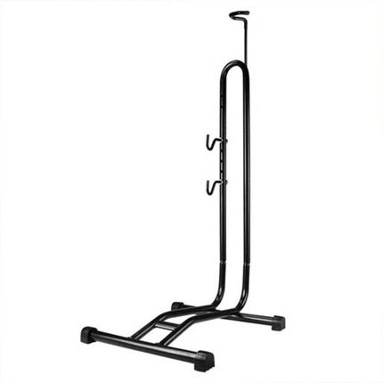 Bike Parking Stand Rack Floor Display L Frame Bicycle Holder Maintenance Storage