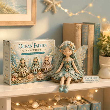Ocean Fairy Patchwork DIY Collection, Fun  Fairies Patchwork Sewing Craft Kit