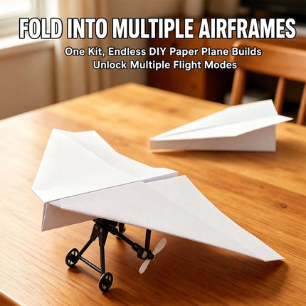 RC Paper Aircraft Kit Electronic DIY Paper Aircraft Fly For  Adults Gift AU