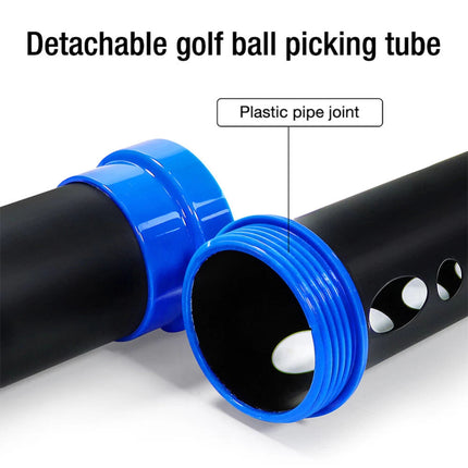 Alloy Golf Ball Picker Uppers Tube Hold Up to 21 Golf Balls Collector Retriever