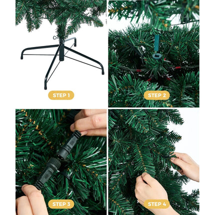 LED Christmas Tree 1.8M/2.1M Multi Colour Lights