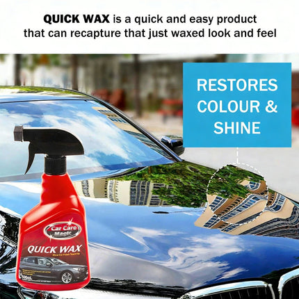 500ml Quick Coat Wax Liquid Car Polish Auto Spray Renewal Car Care Safe Paint