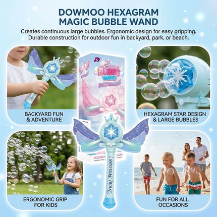 Fairy‑Style Butterfly Bubble Wand, Christmas Present Idea Bubble Blower