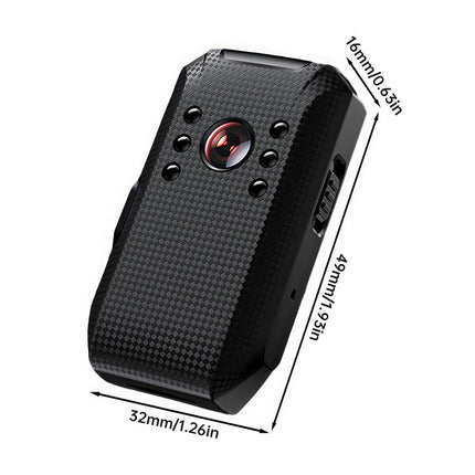 Police Body Camera HD 1920P Video DVR Clip IR Night Cam Worn Bodycam Camcorder
