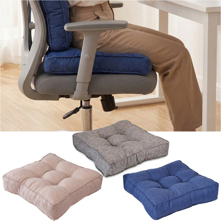 1Pcs Floor Pillow Multipurpose Decorative Thick Large Square Meditation Couch Pillo