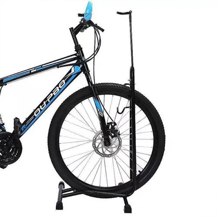 Bike Parking Stand Rack Floor Display L Frame Bicycle Holder Maintenance Storage