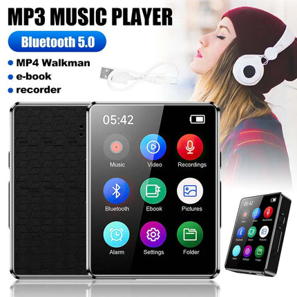 128GB Sport Portable Bluetooth Touch MP4/MP3 Lossless Music Player Recorder