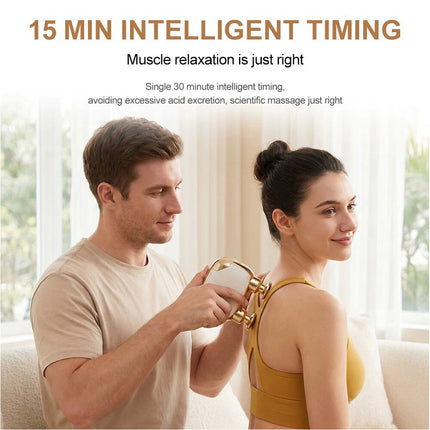 Pocket Mini Fascia Muscle Portable Massager Electric Massage  for Women