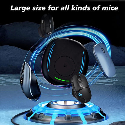 Mouse Jiggler Undetectable Mouse Mover Device with Timer ON/Off Switch Silent