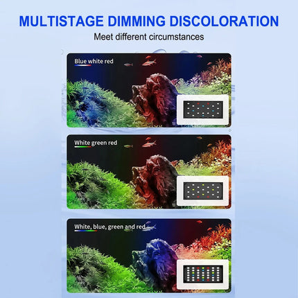 LED Aquarium Light Lighting Full Spectrum Aquarium Light Plant Fish Tank Lamp