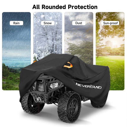 XL ATV Quad Bike Cover Dust Waterproof Storage For Yamaha Grizzly 125 300 450 AU