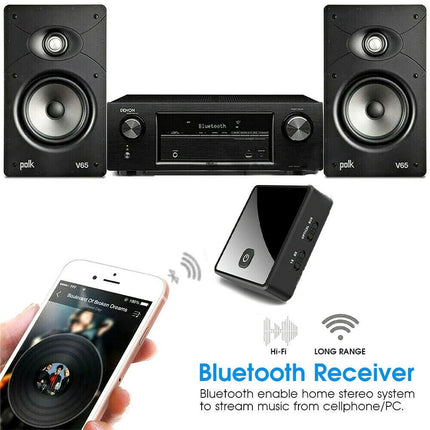 HIFI Bluetooth 5.0 Transmitter Receiver Stereo aptX HD Low Latency Audio Adapter