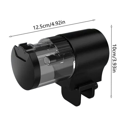 Automatic Fish Feeder 100ML Capacity Battery Operated for Aquarium Fish Tank