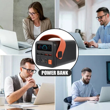 60000mAh Bank Power 36W PD QC Fast Charging for phone Outdoor Camping Power Supp
