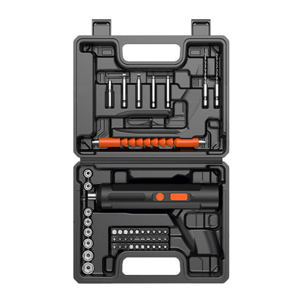 47Pcs Cordless Screwdriver Drill Driver Screw Bit Set Rechargeable Electric Tool