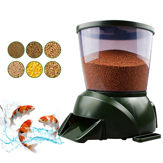 4.25L Automatic Aquarium Digital Tank Pond Fish Food Feeder Feeding Timer