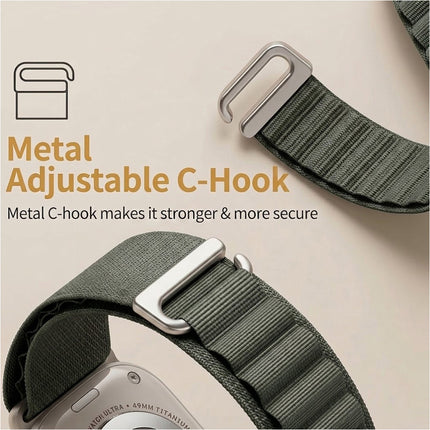 For Apple Watch iWatch Band Strap 9 8 7 6 SE 46mm 42mm 44mm SE Nylon Alpine