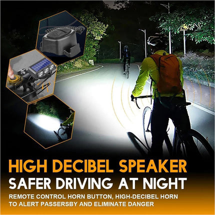 1200LM LED Bike Light Waterproof USB Rechargeable Bicycle Front Headlight Bar
