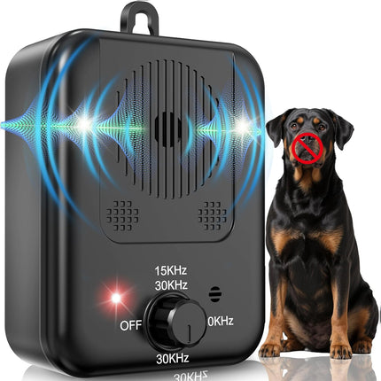2PCS Outdoor Waterproof Ultrasonic Device Pet Bark Deterrent Tool for Dog Behaviour Training