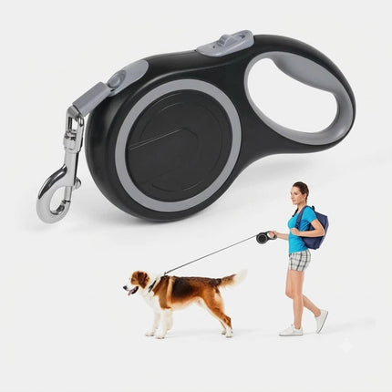 8m Heavy Duty Dog Automatic Retractable Traction Walking Lead Leash Anti-Tangle