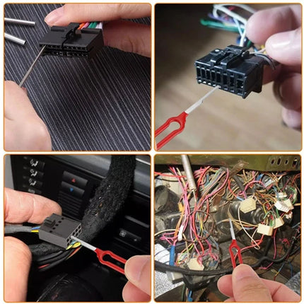 Terminal Removal Connector Tool Electrical Wire Kit Pin Ejector Extractor Auto++