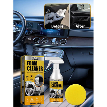 1Pack All Purpose Foam Cleaner Vehicle & Home Interior Cleaning Spray