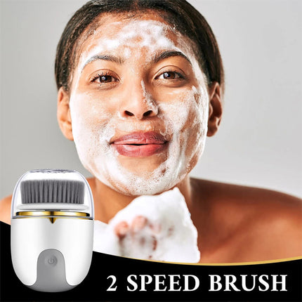 Waterproof Silicone Face Cleansing Brush Massager