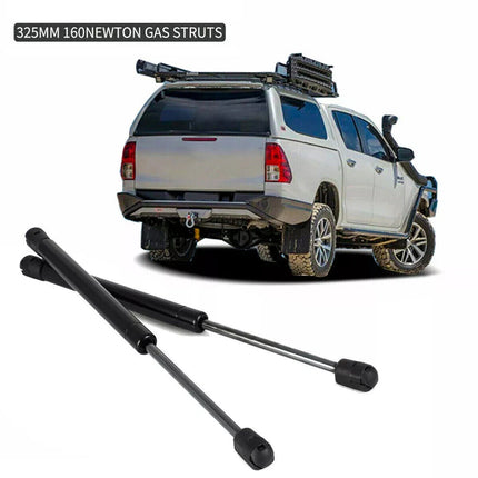 1 Pair Gas Struts for ARB Canopy Rear Window 325mm 160N 1921VR inc Toyota Hilux
