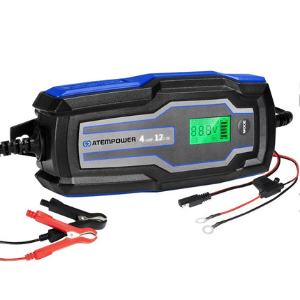 Smart Battery Charger Trickle 4A 6V/12V Automatic SLA AGM Car Truck Motorcycle