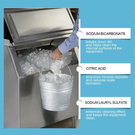 5 Box Ice Machine Cleaner Maker Descaler Powerful Nickel-Safe Descaling