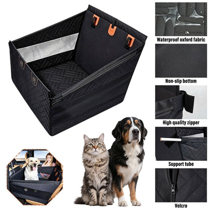 Dog Car Back Seat Extender, Quilted Pet Hammock Cover, Dog Hammock Pet Seat