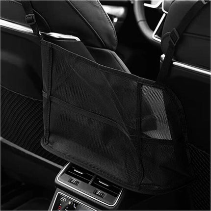 Car Seat Back Mesh Organiser Hand Pouch Bag Holder Mutil Pocket Storage - Image 2