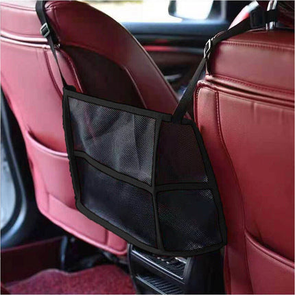 Car Seat Back Mesh Organiser Hand Pouch Bag Holder Mutil Pocket Storage - Image 8