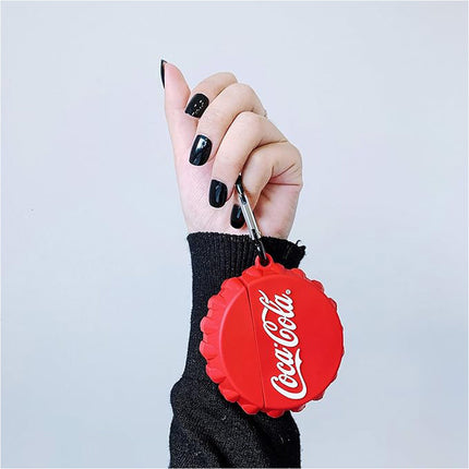 Cartoon Design Airpods Case - Cola Cap - Image 4