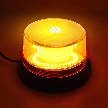 Amber Strobe Warning Light 36 LED Rotating Flashing Beacon 12V 24V Truck Trailer