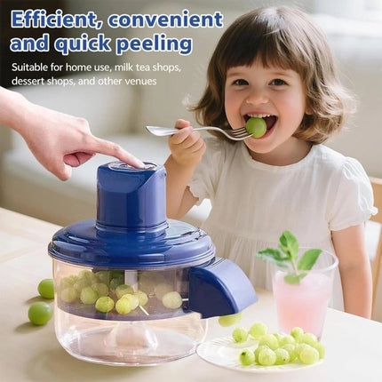 Electric Grape Peeling Machine Automatic Garlic Peeler Fruit Skin Remover Tools