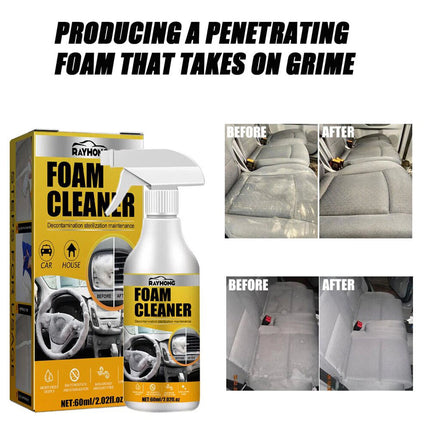 1Pack All Purpose Foam Cleaner Vehicle & Home Interior Cleaning Spray