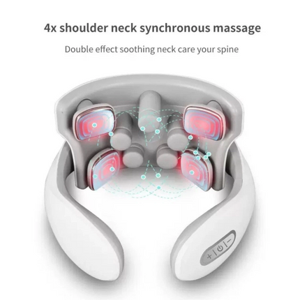 4D Head Cervical Spine Massage Body Pain Relief Electric Neck Shoulder Massager