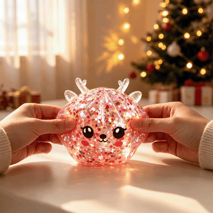 Christmas Dumpling Squishy Toy Giant Dumpling Reindeer Stress Relief Toy