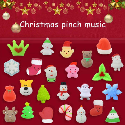 24 Days Countdown Calendar Christmas Advent Calendar Cute Squishy Toy Gift