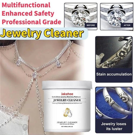 1Pcs 100ml Jewelry Cleaner Liquid Silver Gold Jewelry Care Cleaning Solution Rings