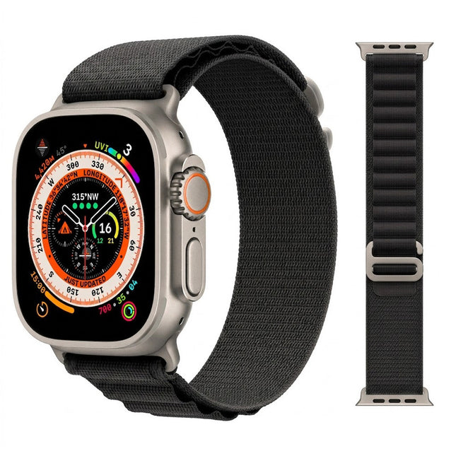 For Apple Watch iWatch Band Strap 9 8 7 6 SE 46mm 42mm 44mm SE Nylon Alpine