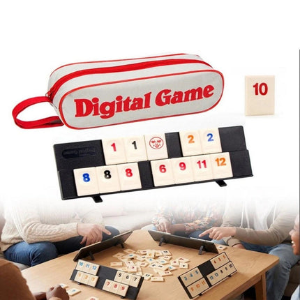 Rummikub Travel Pouch Game Portable Compact Fun for Boys and Girls & Adults 2-4 Players AU