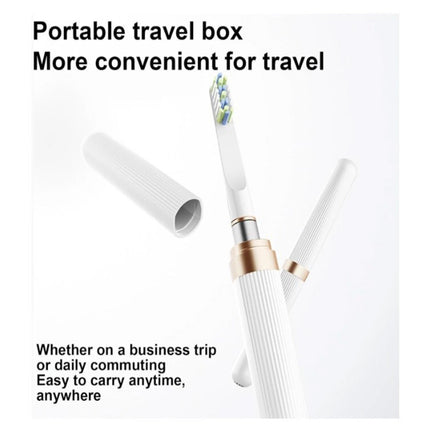 Sonic Toothbrush Rechargeable Electric Toothbrush with 2 Brush Heads  (Silver)