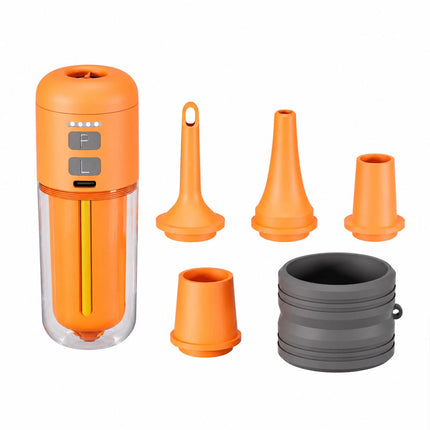 Portable Air Pump for Inflatables 430L/min Ultra Fast Air Mattress Pump, 2000 MA
