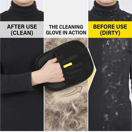 2 Pcs Pet Grooming Gloves Static Dedusting Brush Pet Hair Remover Brush Removing