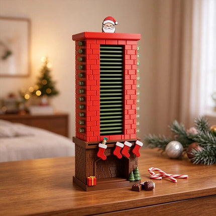 1pc 24 Day Xmas Countdown Santa Chimney Countdown Calendar Christmas AU