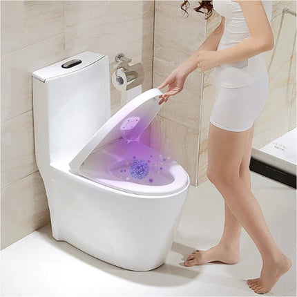 Sensor Activated UV Sterilisation USB Rechargeable Toilet Seat Light Fixture